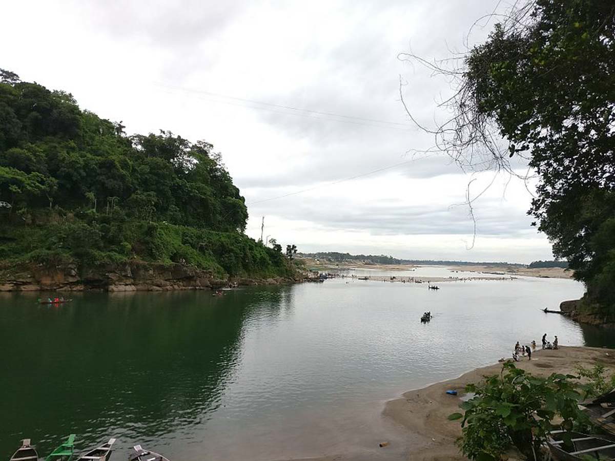 Boating in Dawki, Shillong