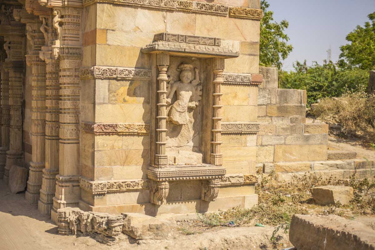 Ancient Ruins at the entrance of the Little Rann of Kutch