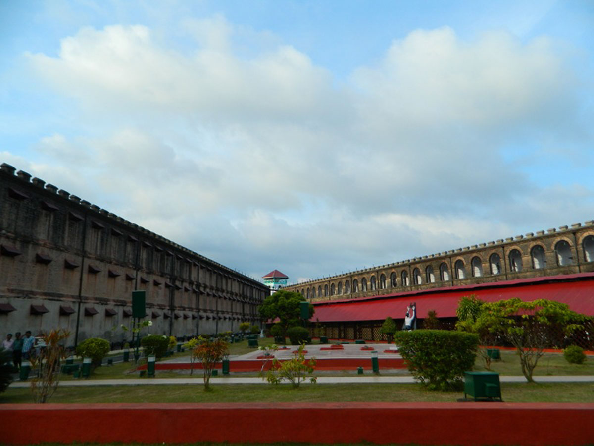 star shaped wings of Cellular Jail