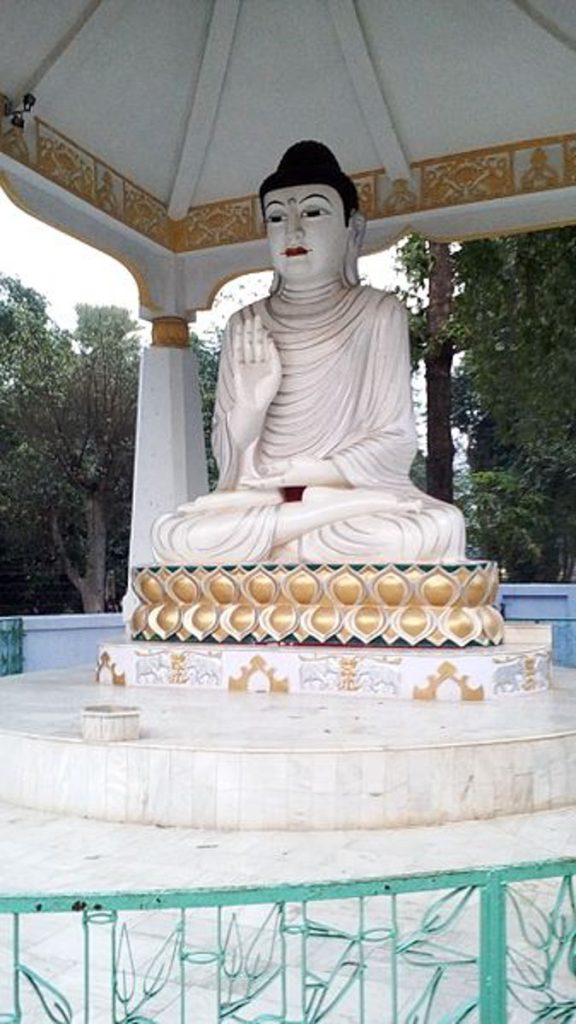Japanese Temple in Rajgir