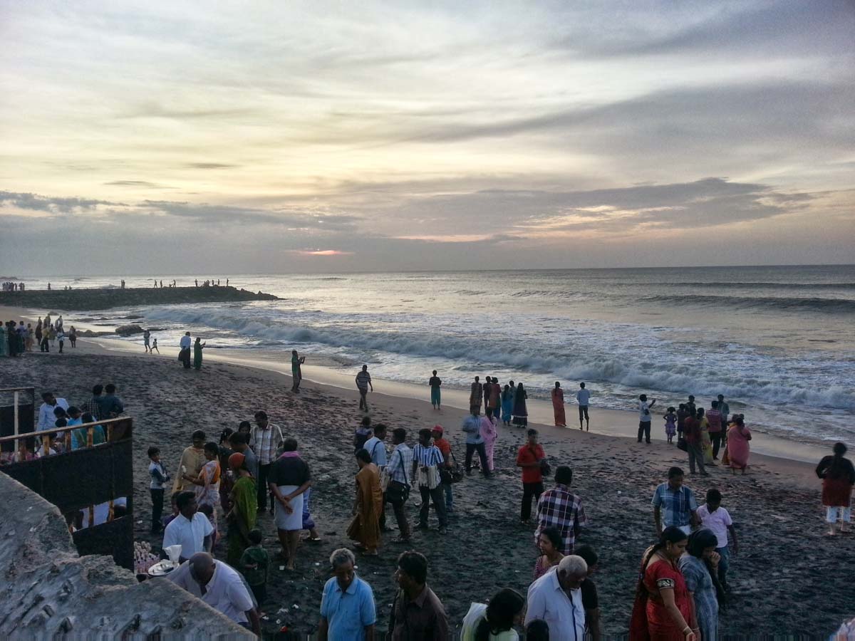 beach in Kanyakumari 