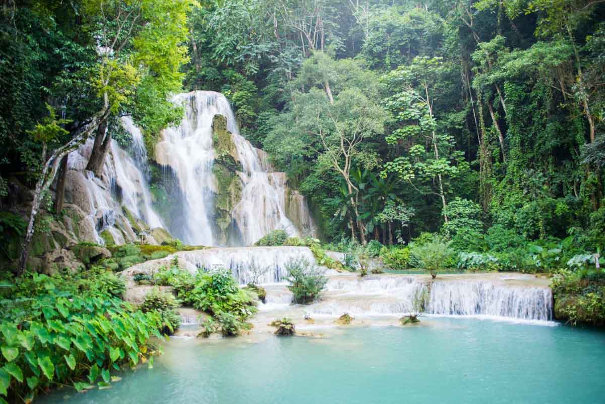 Kuang Si waterfalls