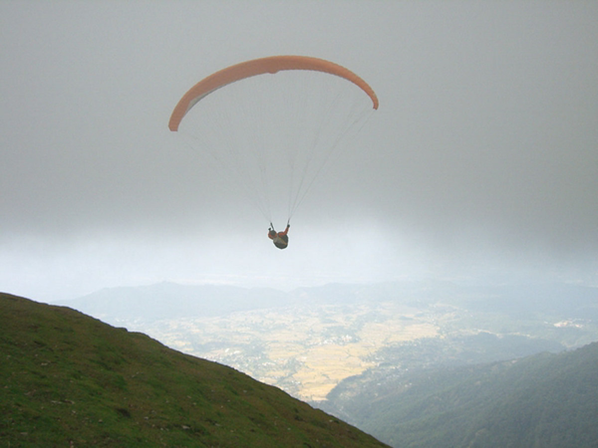 Paragliding at Bir Billing