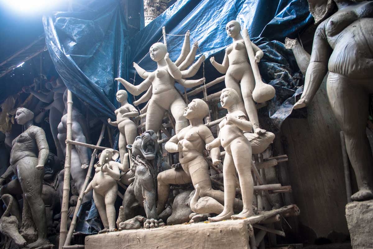 Kumartuli in North Kolkata