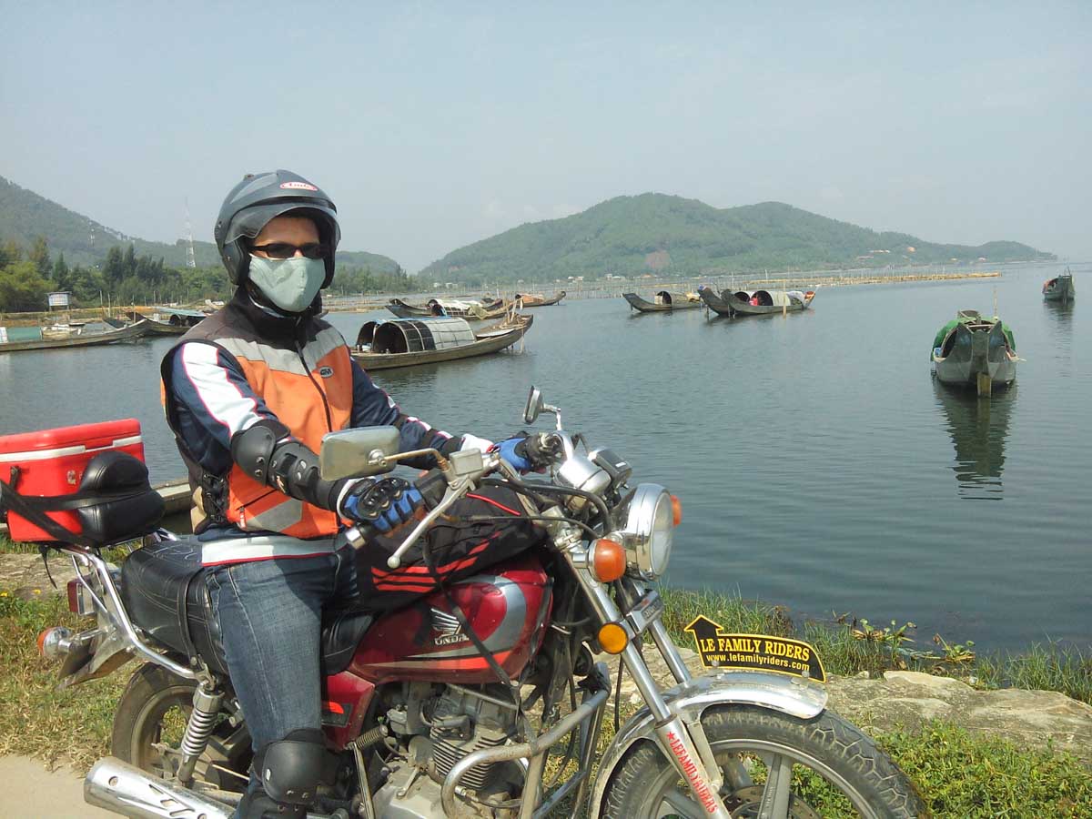 biking in Vietnam