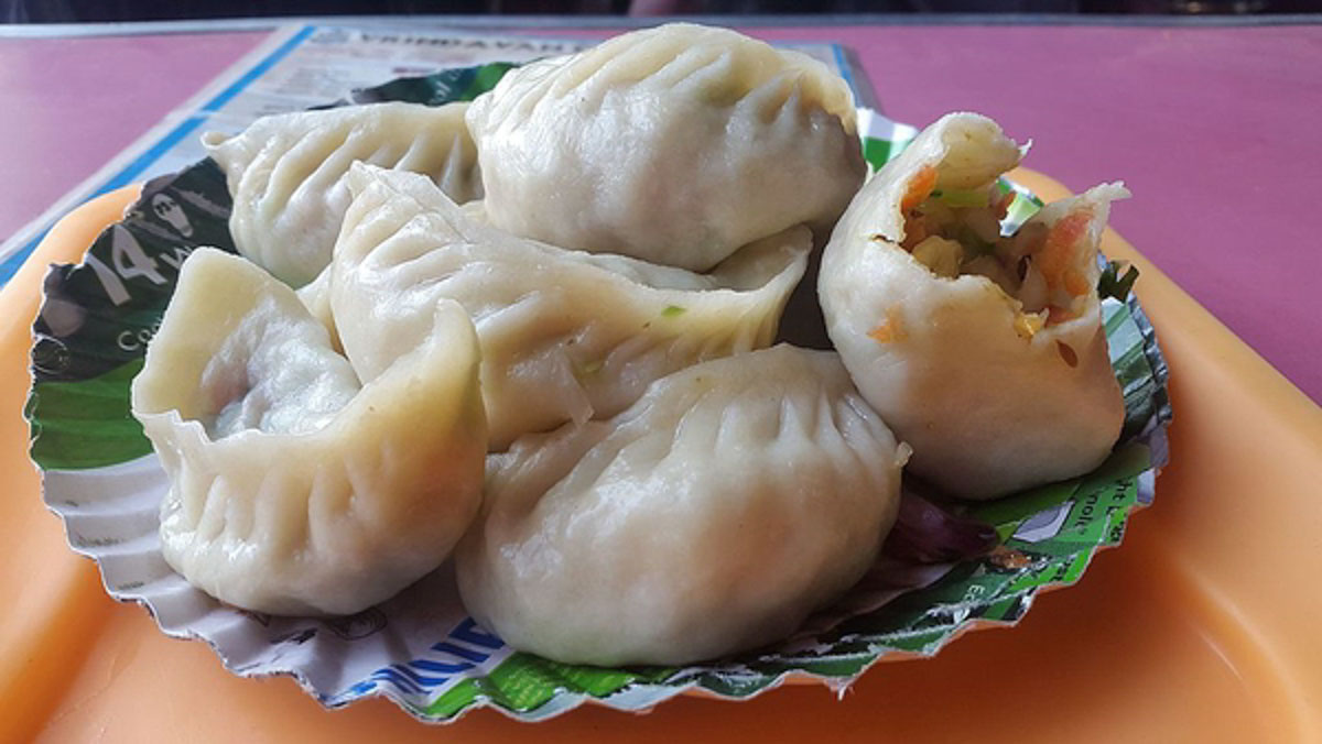 Momos at Mcleodganj