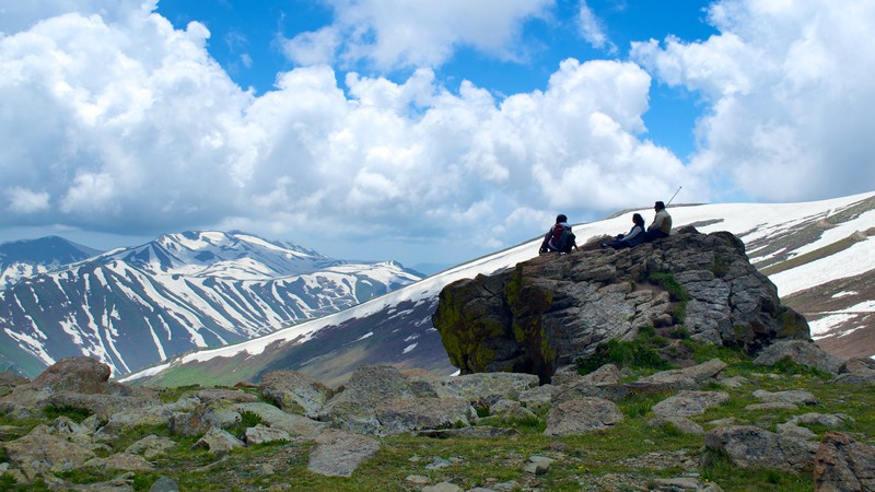 Jammua and Kashmir Mountain Range -Trekking in India