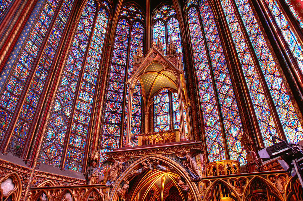 paris sainte chapelle windows